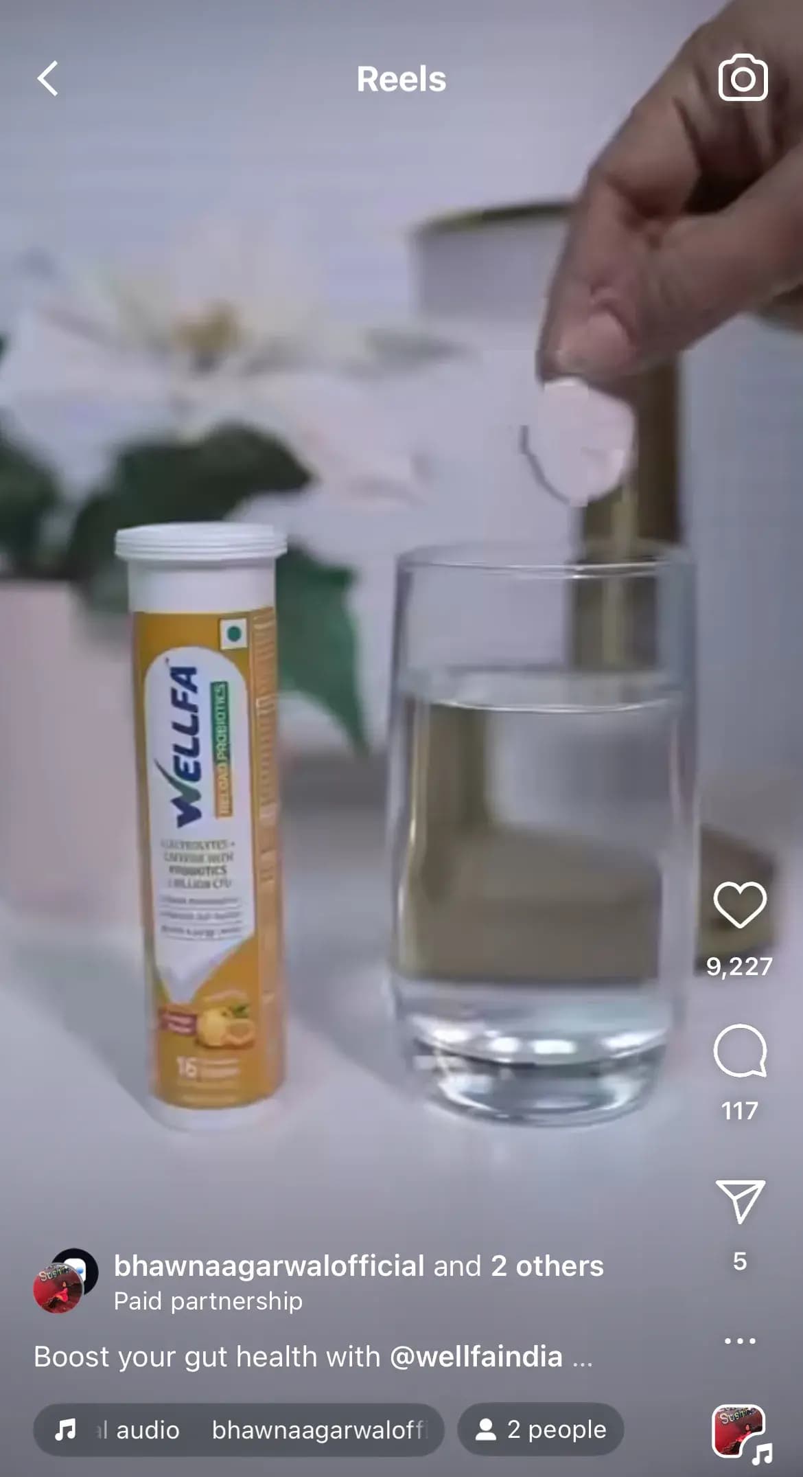 Wellfa influencer campaign story