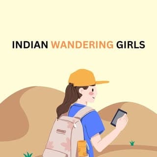 Indian Wandering Girl's