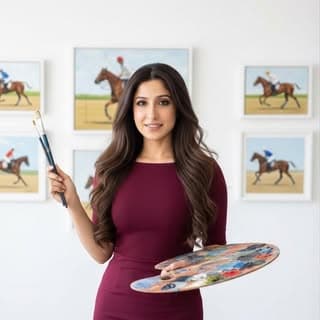 Bahaar Anand | Oil painter | Luxury Realism Artist🇮🇳