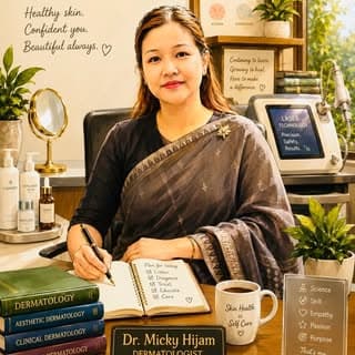 Dr. Micky Hijam Okram,Dermatologist