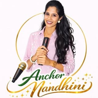Celebrity Anchor Nandhini Aravindan🎤💯