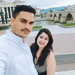 PREETI VASHISTH || ABHISHEK SHARMA || INDIANS IN EUROPE