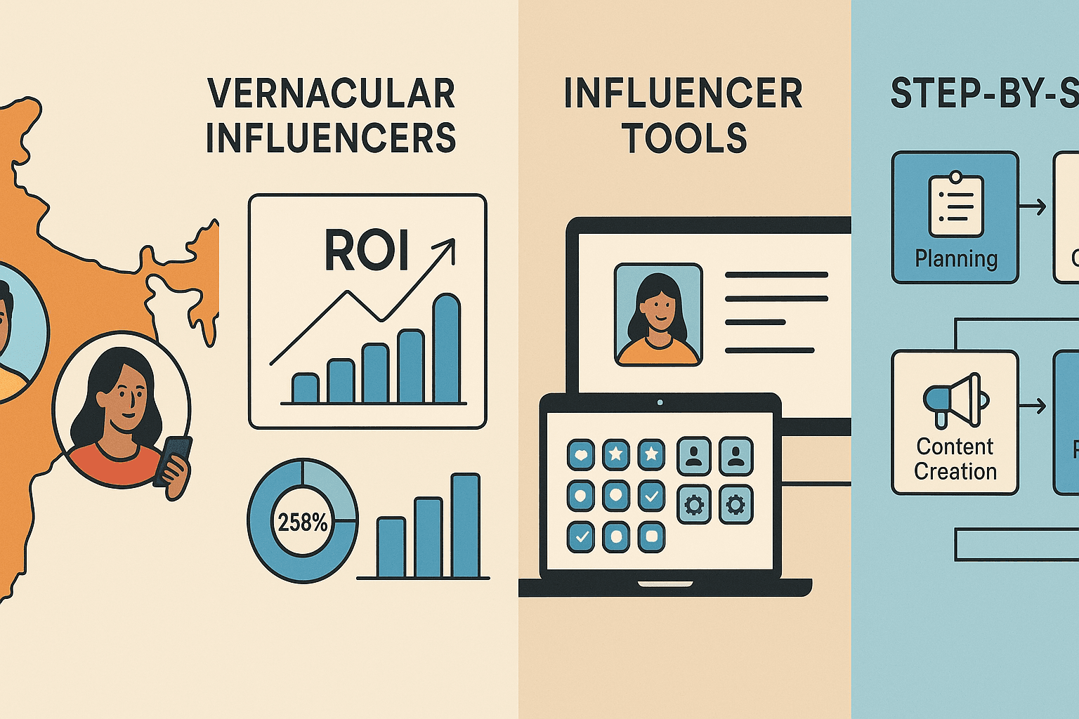 Step-by-Step: Launching an Influencer Campaign in India